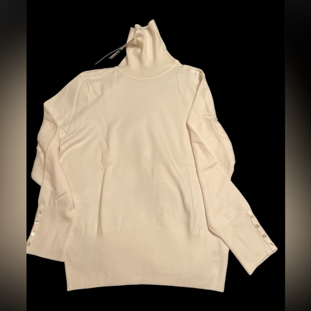 JM Collection turtleneck sweater